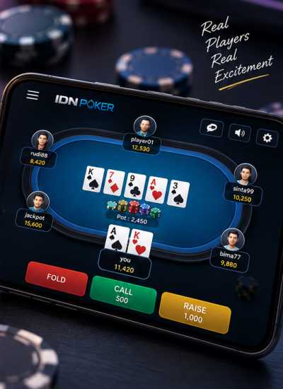 IDN Poker App Gameplay