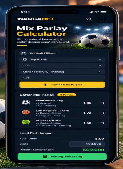 Calculator Mix Parlay Mobile
